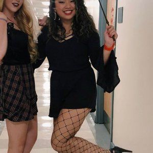 Black Romper - Hollister